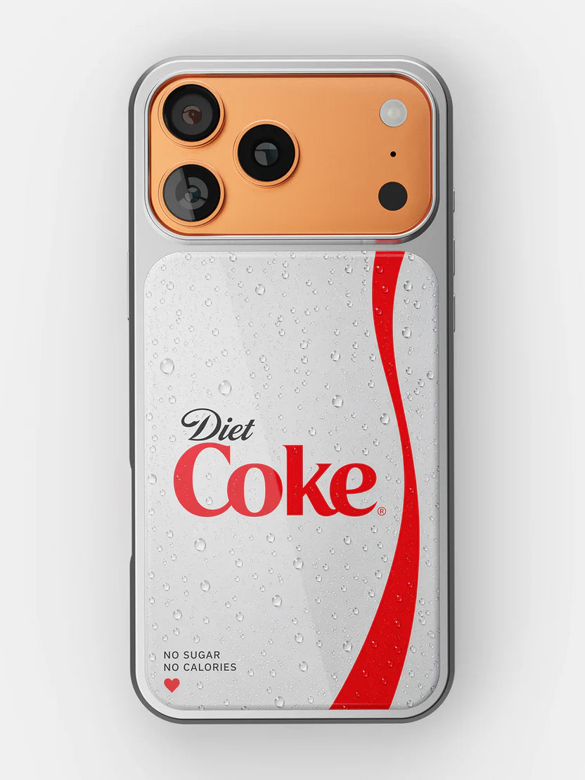 Metallic Diet Coke Case